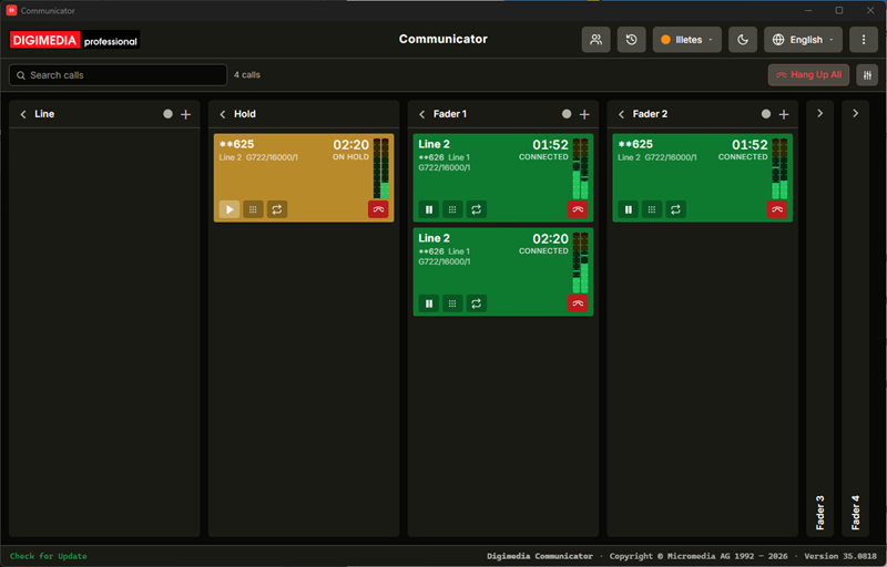 Digimedia Communicator screenshot