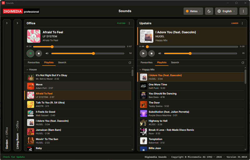 Digimedia Sounds screenshot