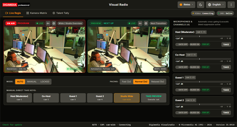 Digimedia Visualradio screenshot