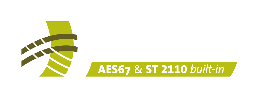 RAVENNA — AES67 & ST 2110 built-in